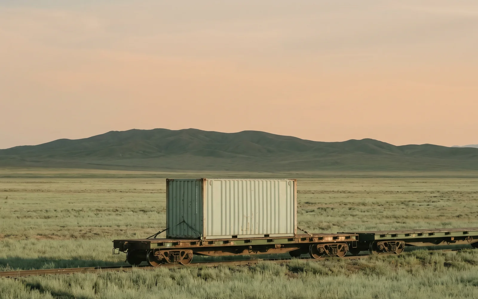 Multimodal · Middle Corridor (TITR) — Rail freight from Egypt to Uzbekistan, transit 18–25 days
